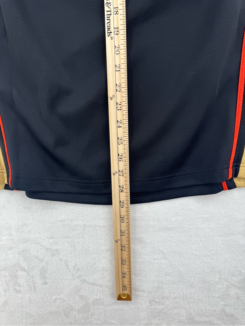 Men’s Fanatics Anaheim Ducks Black & Orange Hockey Jersey Size XL - Picture 6 of 7